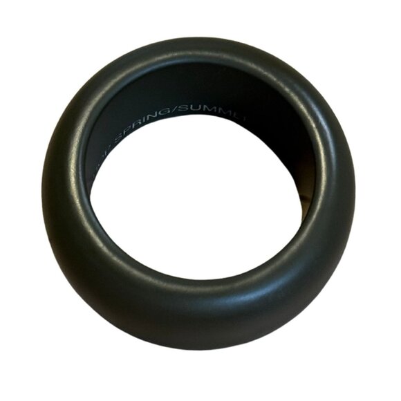 THE FRANKIE SHOP Matte Bangle Moss Green $133 EUC - Picture 2 of 7